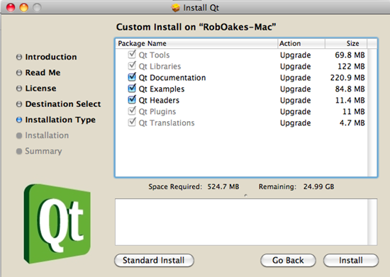 Qt4.7 Install - Customize Qt4.7 Install - Customize