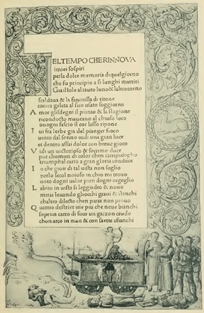 Examples of Venice Page Design and Illustration, late 15th Century Examples of Venice Page Design and Illustration