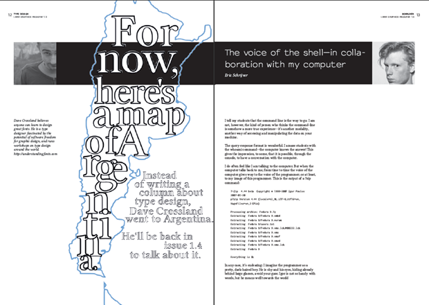 The Voice in the Shell - Page Spread The Voice in the Shell - Page Spread