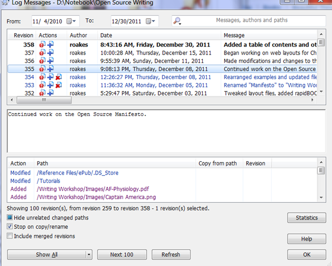 TortoiseSVN Log File TortoiseSVN Log File
